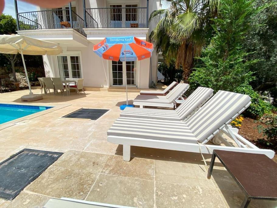 Villa Leton Kleo - Kalkan Center エクステリア 写真