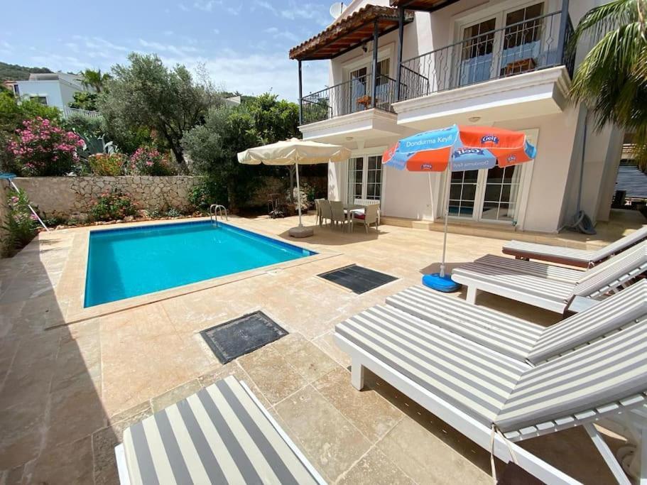 Villa Leton Kleo - Kalkan Center エクステリア 写真